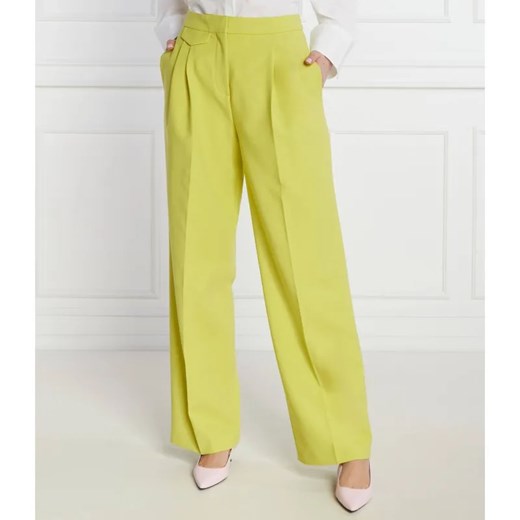 HUGO Spodnie Helepher | Loose fit ze sklepu Gomez Fashion Store w kategorii Spodnie damskie - zdjęcie 185006396