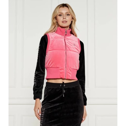 Juicy Couture Bezrękawnik THUNDER | Slim Fit ze sklepu Gomez Fashion Store w kategorii Kamizelki damskie - zdjęcie 185006475