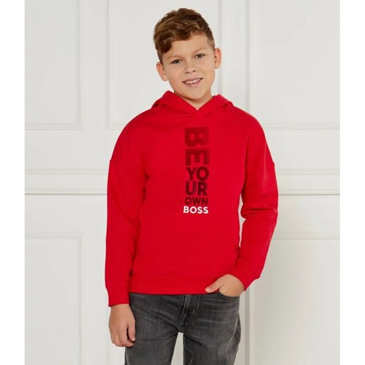 BOSS Kidswear Bluza | Longline Fit ze sklepu Gomez Fashion Store w kategorii Bluzy chłopięce - zdjęcie 185006485