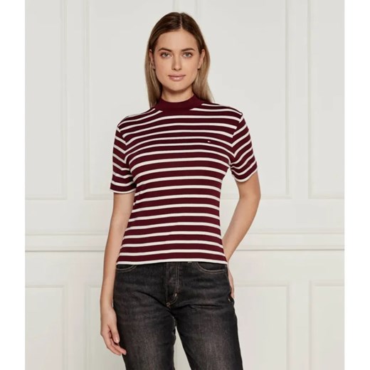 Tommy Hilfiger T-shirt NEW CODY | Slim Fit ze sklepu Gomez Fashion Store w kategorii Bluzki damskie - zdjęcie 185006487