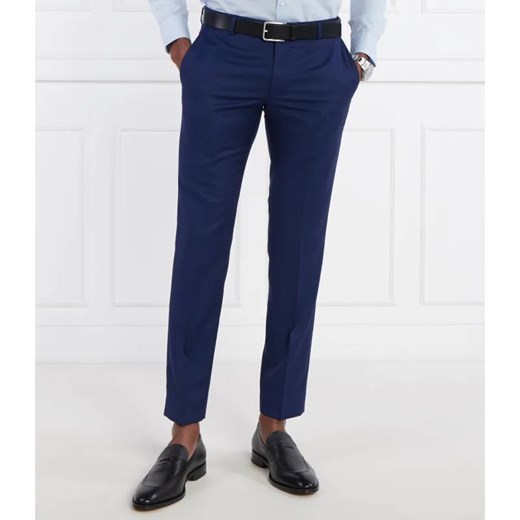 Joop! Wełniane spodnie Blayr | Slim Fit ze sklepu Gomez Fashion Store w kategorii Spodnie męskie - zdjęcie 185006518