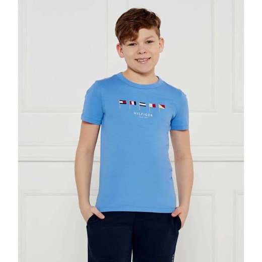 Tommy Hilfiger T-shirt | Regular Fit ze sklepu Gomez Fashion Store w kategorii T-shirty chłopięce - zdjęcie 185006586