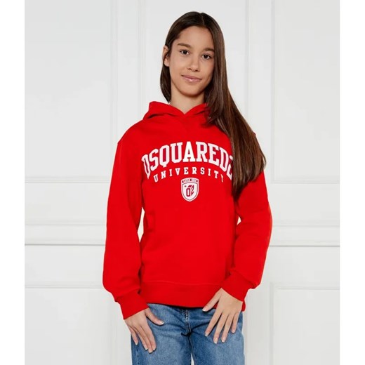 Dsquared2 Bluza | Regular Fit ze sklepu Gomez Fashion Store w kategorii Bluzy dziewczęce - zdjęcie 185006645