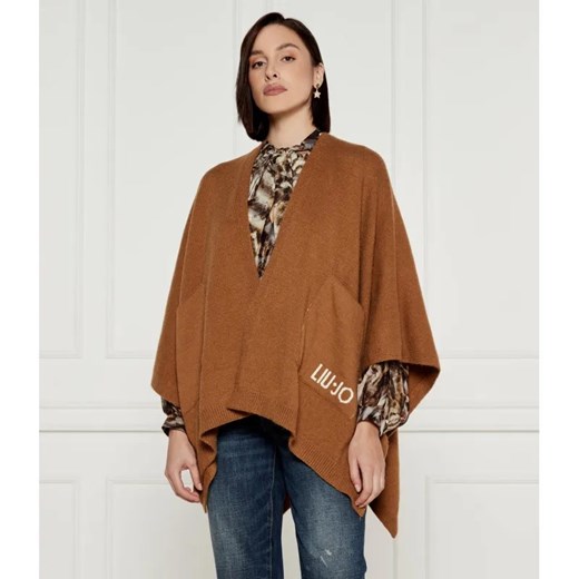 Liu Jo Ponczo | Loose fit ze sklepu Gomez Fashion Store w kategorii Poncza - zdjęcie 185006668