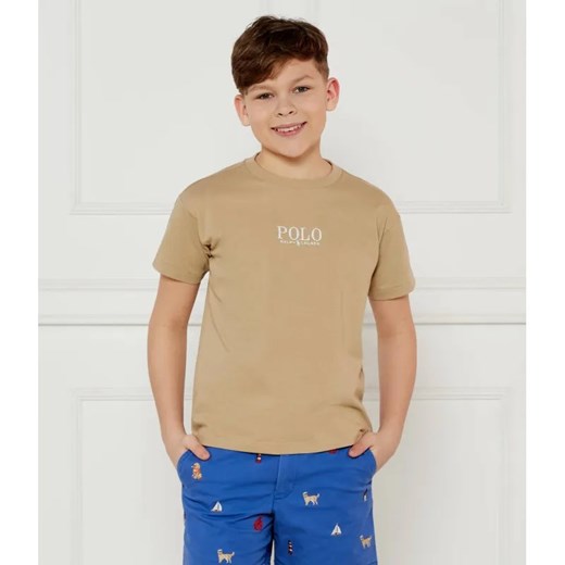 POLO RALPH LAUREN T-shirt | Regular Fit ze sklepu Gomez Fashion Store w kategorii T-shirty chłopięce - zdjęcie 185006689