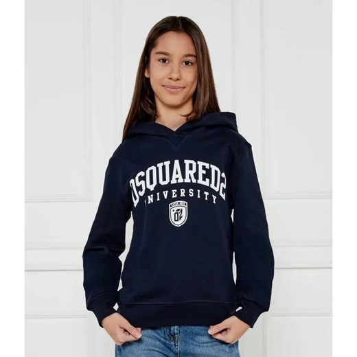 Dsquared2 Bluza | Regular Fit ze sklepu Gomez Fashion Store w kategorii Bluzy dziewczęce - zdjęcie 185006696