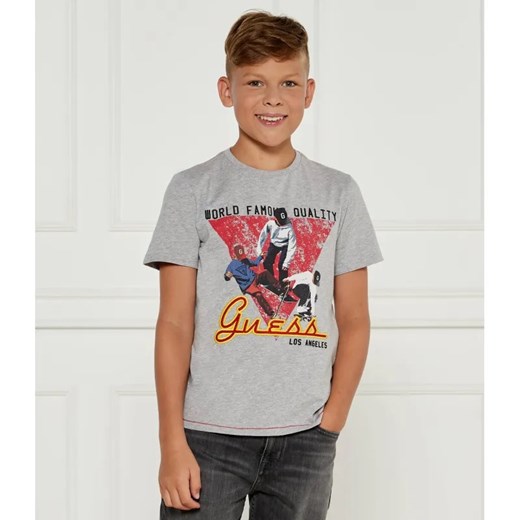 Guess T-shirt | Regular Fit ze sklepu Gomez Fashion Store w kategorii T-shirty chłopięce - zdjęcie 185006718