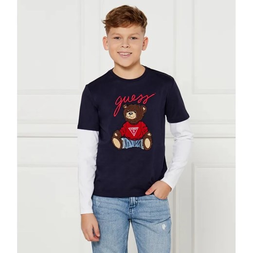 Guess Longsleeve | Regular Fit ze sklepu Gomez Fashion Store w kategorii T-shirty chłopięce - zdjęcie 185006756