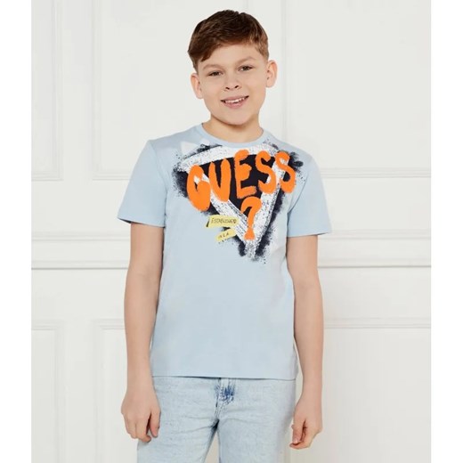 Guess T-shirt | Regular Fit ze sklepu Gomez Fashion Store w kategorii T-shirty chłopięce - zdjęcie 185006775