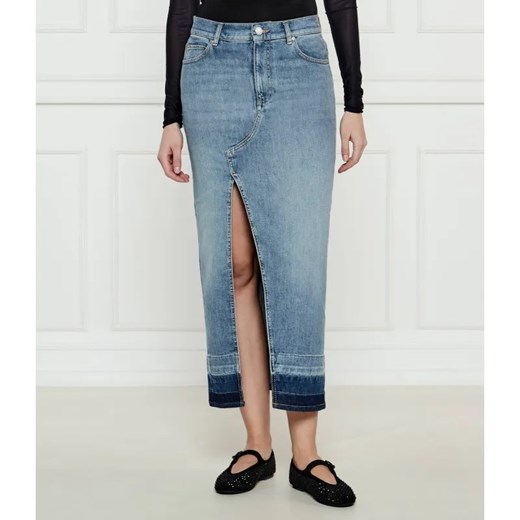 Pinko Jeansowa spódnica IL CAIRO | low waist ze sklepu Gomez Fashion Store w kategorii Spódnice - zdjęcie 185006806