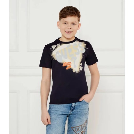 Guess T-shirt | Regular Fit ze sklepu Gomez Fashion Store w kategorii T-shirty chłopięce - zdjęcie 185006868
