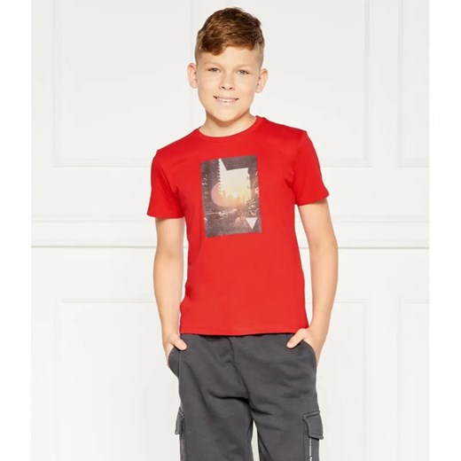 Guess T-shirt | Regular Fit ze sklepu Gomez Fashion Store w kategorii T-shirty chłopięce - zdjęcie 185006875
