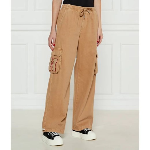 Tommy Jeans Spodnie cargo CANVAS | Loose fit ze sklepu Gomez Fashion Store w kategorii Spodnie damskie - zdjęcie 185006925