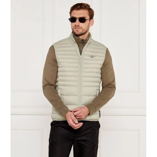 Aeronautica Militare Bezrękawnik | Regular Fit ze sklepu Gomez Fashion Store w kategorii Kamizelki męskie - zdjęcie 185007006