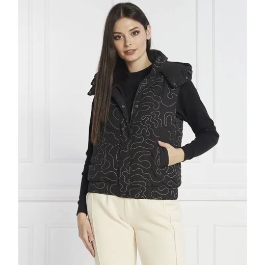 Desigual Puchowy bezrękawnik | Regular Fit ze sklepu Gomez Fashion Store w kategorii Kamizelki damskie - zdjęcie 185007046