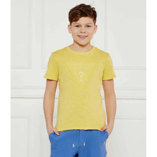 Guess T-shirt | Regular Fit ze sklepu Gomez Fashion Store w kategorii T-shirty chłopięce - zdjęcie 185007157