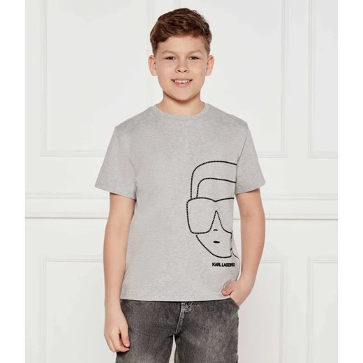 Karl Lagerfeld Kids T-shirt | Regular Fit ze sklepu Gomez Fashion Store w kategorii T-shirty chłopięce - zdjęcie 185007168