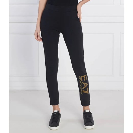 EA7 Spodnie dresowe | Slim Fit ze sklepu Gomez Fashion Store w kategorii Spodnie damskie - zdjęcie 185007175