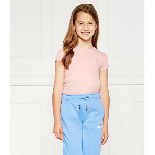 POLO RALPH LAUREN T-shirt | Regular Fit ze sklepu Gomez Fashion Store w kategorii Bluzki dziewczęce - zdjęcie 185007178