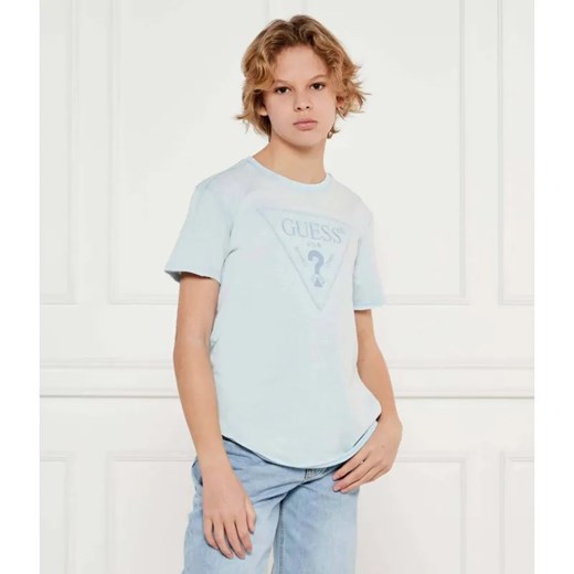 Guess T-shirt | Regular Fit ze sklepu Gomez Fashion Store w kategorii T-shirty chłopięce - zdjęcie 185007236