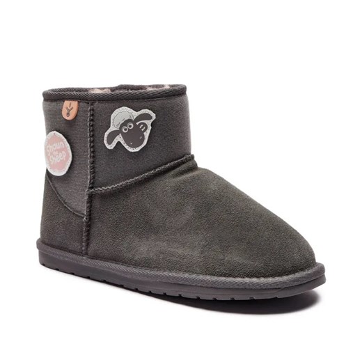 EMU Australia Skórzane śniegowce EMU Australia x Shaun The Sheep | z dodatkiem wełny ze sklepu Gomez Fashion Store w kategorii Buty zimowe dziecięce - zdjęcie 185007257