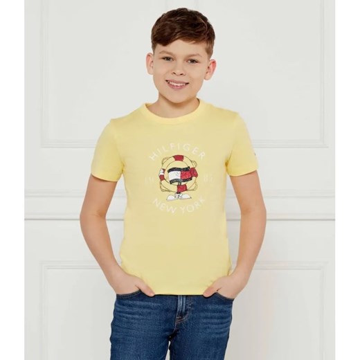 Tommy Hilfiger T-shirt | Regular Fit ze sklepu Gomez Fashion Store w kategorii T-shirty chłopięce - zdjęcie 185007337