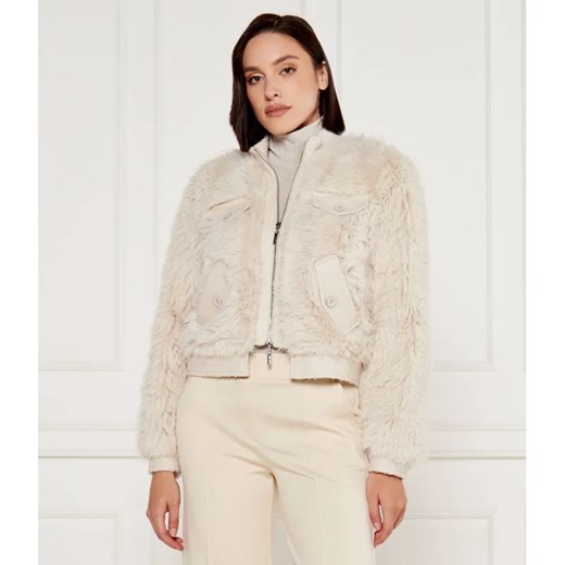 Marc Cain Kurtka | Loose fit | z dodatkiem wełny ze sklepu Gomez Fashion Store w kategorii Kurtki damskie - zdjęcie 185007376
