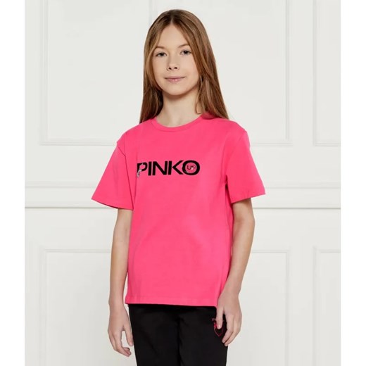 Pinko UP T-shirt | Regular Fit ze sklepu Gomez Fashion Store w kategorii Bluzki dziewczęce - zdjęcie 185007386