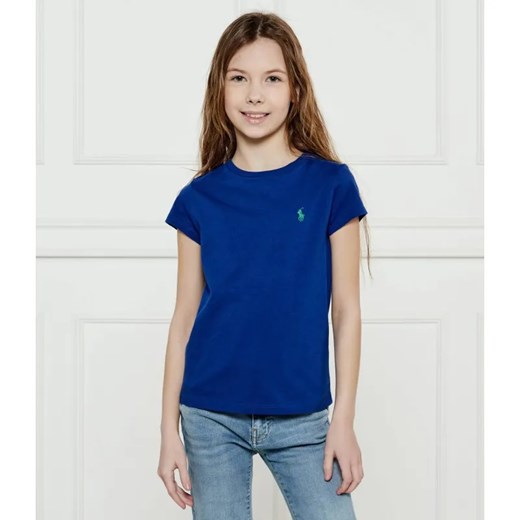 POLO RALPH LAUREN T-shirt | Regular Fit ze sklepu Gomez Fashion Store w kategorii Bluzki dziewczęce - zdjęcie 185007406
