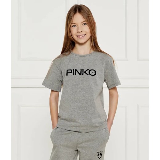 Pinko UP T-shirt | Regular Fit ze sklepu Gomez Fashion Store w kategorii Bluzki dziewczęce - zdjęcie 185007457