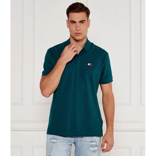 Tommy Jeans Polo Reg Heather | Regular Fit ze sklepu Gomez Fashion Store w kategorii T-shirty męskie - zdjęcie 185007469
