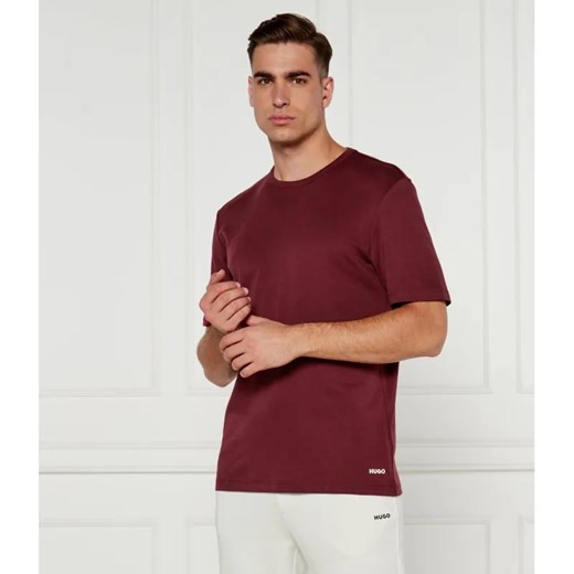 HUGO T-shirt Dozy | Regular Fit ze sklepu Gomez Fashion Store w kategorii T-shirty męskie - zdjęcie 185007475
