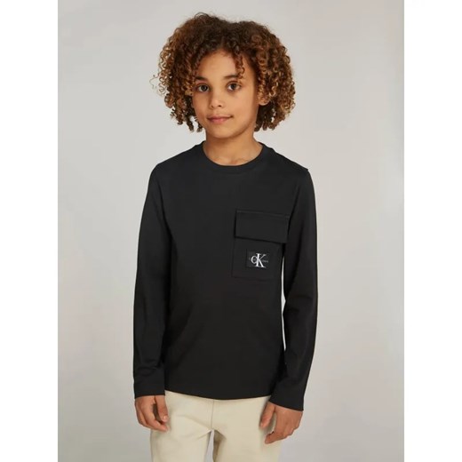 Calvin Klein Jeans Longsleeve | Regular Fit ze sklepu Gomez Fashion Store w kategorii T-shirty chłopięce - zdjęcie 185007525