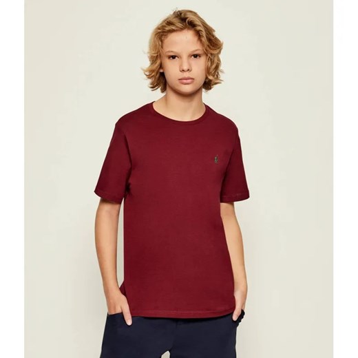 POLO RALPH LAUREN T-shirt | Regular Fit ze sklepu Gomez Fashion Store w kategorii T-shirty chłopięce - zdjęcie 185007527