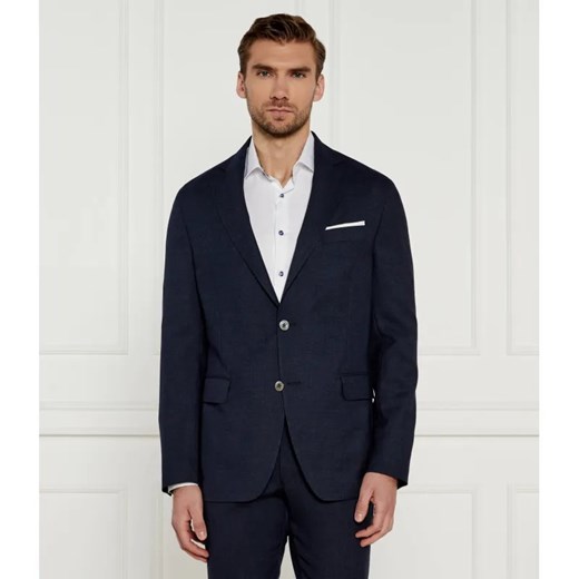 Oscar Jacobson Wełniana marynarka | Regular Fit ze sklepu Gomez Fashion Store w kategorii Marynarki męskie - zdjęcie 185007558