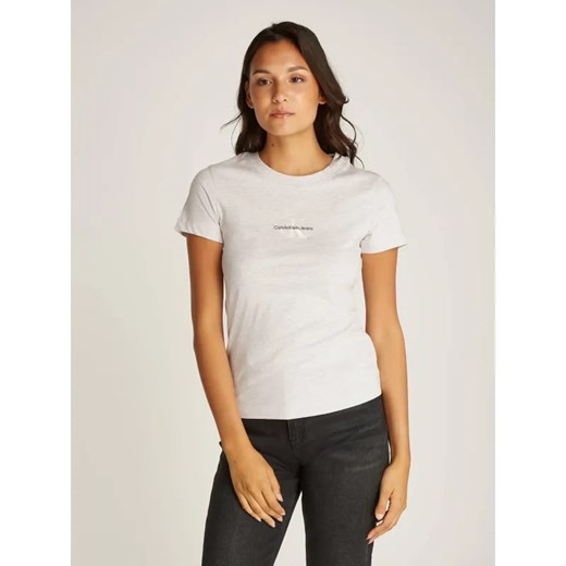 Calvin Klein Jeans T-shirt | Regular Fit ze sklepu Gomez Fashion Store w kategorii Bluzki damskie - zdjęcie 185007618