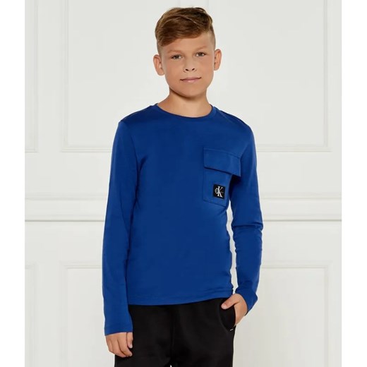 Calvin Klein Jeans Longsleeve | Regular Fit ze sklepu Gomez Fashion Store w kategorii T-shirty chłopięce - zdjęcie 185007638