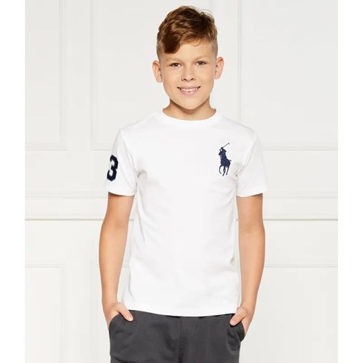 POLO RALPH LAUREN T-shirt | Regular Fit ze sklepu Gomez Fashion Store w kategorii T-shirty chłopięce - zdjęcie 185007725