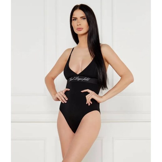 Karl Lagerfeld Body | Slim Fit ze sklepu Gomez Fashion Store w kategorii Body damskie - zdjęcie 185007737
