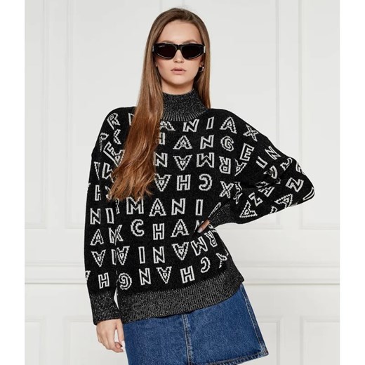 Armani Exchange Półgolf | Loose fit ze sklepu Gomez Fashion Store w kategorii Swetry damskie - zdjęcie 185007765