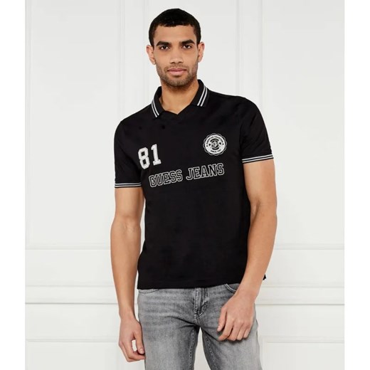 Guess Jeans Polo REG SOCCER | Regular Fit ze sklepu Gomez Fashion Store w kategorii T-shirty męskie - zdjęcie 185007826