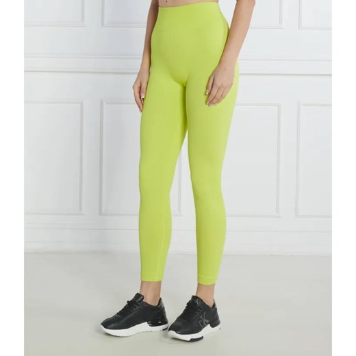 GUESS ACTIVE Legginsy RIB SEAMLESS | Slim Fit ze sklepu Gomez Fashion Store w kategorii Spodnie damskie - zdjęcie 185007867