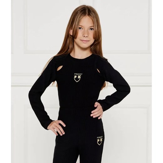 Pinko UP Bluzka | Slim Fit ze sklepu Gomez Fashion Store w kategorii Bluzki dziewczęce - zdjęcie 185007877