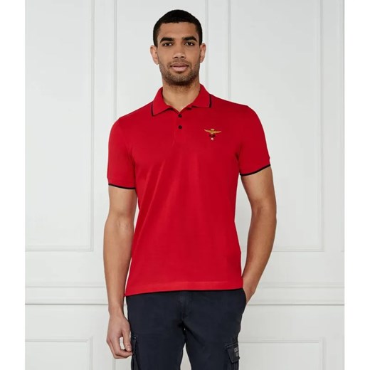 Aeronautica Militare Polo | Regular Fit ze sklepu Gomez Fashion Store w kategorii T-shirty męskie - zdjęcie 185007999