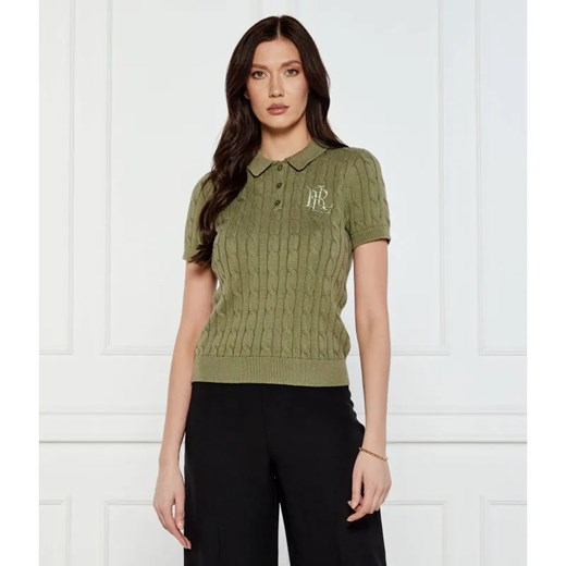 LAUREN RALPH LAUREN Polo NATRISSA | Slim Fit ze sklepu Gomez Fashion Store w kategorii Bluzki damskie - zdjęcie 185008055