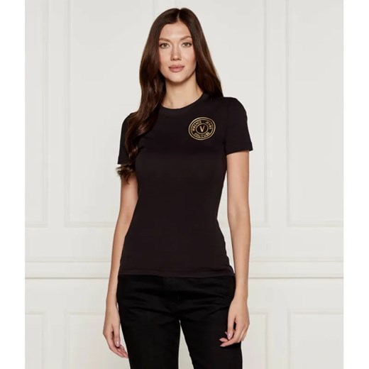 Versace Jeans Couture T-shirt | Regular Fit ze sklepu Gomez Fashion Store w kategorii Bluzki damskie - zdjęcie 185008119