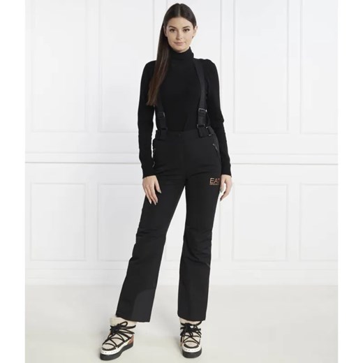 EA7 Spodnie narciarskie | Regular Fit ze sklepu Gomez Fashion Store w kategorii Spodnie damskie - zdjęcie 185008146