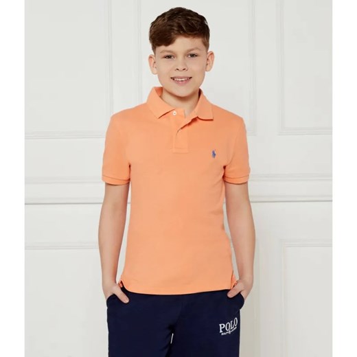 POLO RALPH LAUREN Polo | Slim Fit | pique ze sklepu Gomez Fashion Store w kategorii T-shirty chłopięce - zdjęcie 185008188