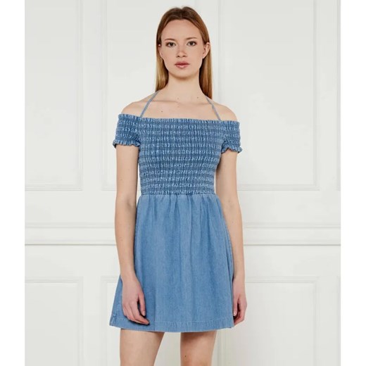 Tommy Jeans Jeansowa sukienka CHAMBRAY ze sklepu Gomez Fashion Store w kategorii Sukienki - zdjęcie 185008228