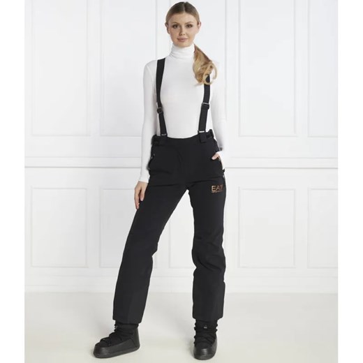 EA7 Spodnie narciarskie | Regular Fit ze sklepu Gomez Fashion Store w kategorii Spodnie damskie - zdjęcie 185008247